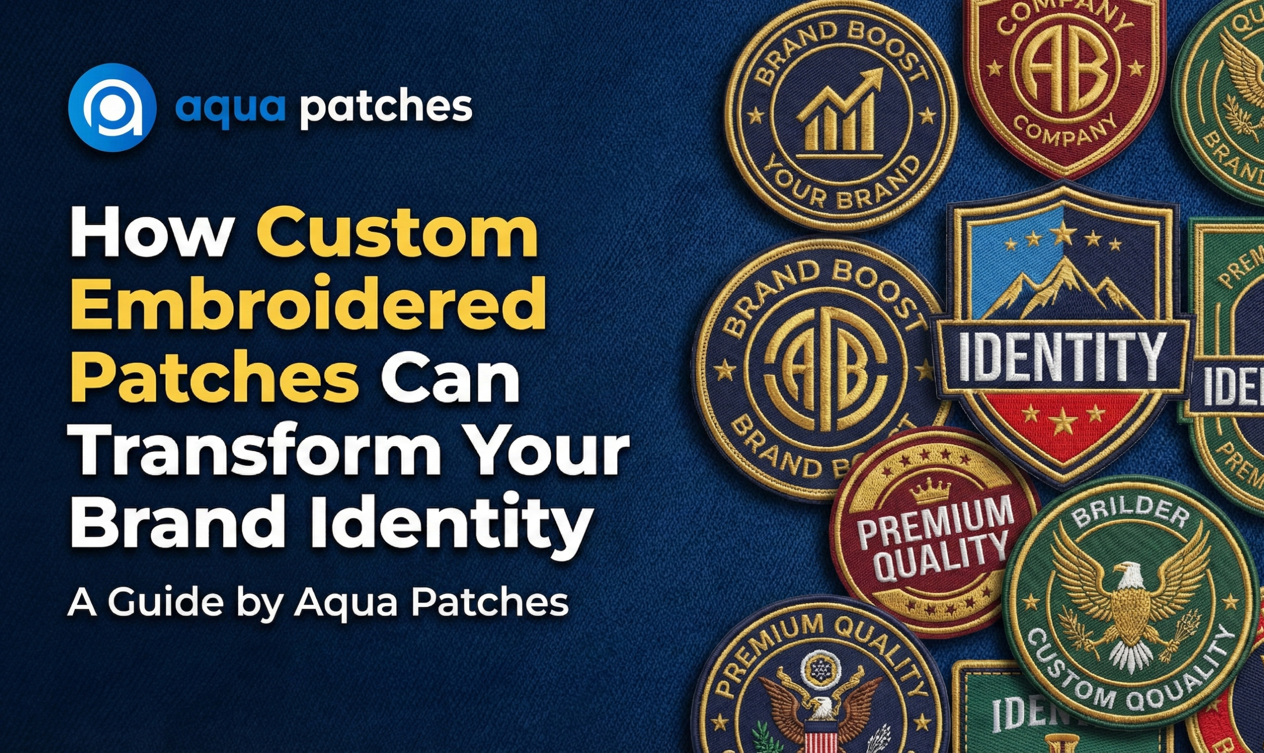 How Custom Embroidered Patches Can Transform Your Brand Identity